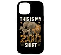 This Is My Zoo Shirt Kids Wildlife Savanna Adventure Group Case for iPhone 15