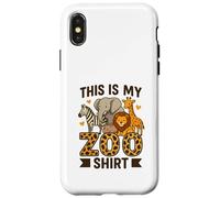 This Is My Zoo Shirt Kids Wildlife Savanna Adventure Group Case for iPhone X/XS