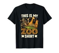 This Is My Zoo Shirt Kids Wildlife Savanna Adventure Group T-Shirt