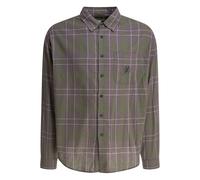 This Is Never That checked embroidered shirt - Green S