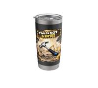 This is Not a Drill Construction Humor Hard Hat Workers Stainless Steel Insulated Tumbler