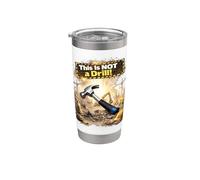 This is Not A Drill Funny Construction Worker Stainless Steel Insulated Tumbler