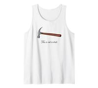 This is Not A Drill · Hammer DIY Magritte Tank Top