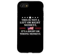 This is Not a Left or Right Moment Its a Right Wrong Moment Case for iPhone SE (2020) / 7/8