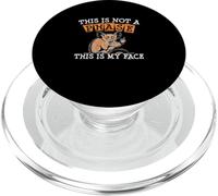 This Is Not A Phase This Is My Face Funny Aye-Aye Whisperer PopSockets PopGrip for MagSafe