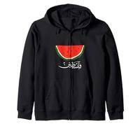 This is Not a Watermelon' Palestine Collection Zip Hoodie