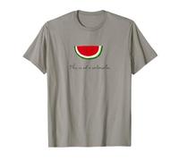 This is not a watermelon - Palestine Fun T-Shirt
