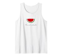 This is not a watermelon - Palestine Fun Tank Top