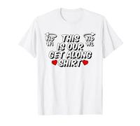 This is Our Get Along Shirt for Siblings Sisters Brothers T-Shirt, Men, White, Large