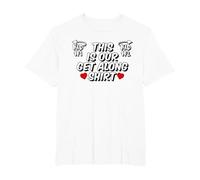 This is Our Get Along Shirt for Siblings Sisters Brothers T-Shirt, Men's Big and Tall, White, 2X Tall