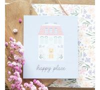 This Is Our Happy Place Pastel House Hanging Sign