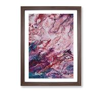 This Is Ours Abstract Framed Print | A4 Walnut Framed Wall Art | Ready to Hang | Abstract Fantasy Picture | Living Room Bedroom Lounge Office