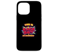 This Is Rage Bait Act Accordingly Funny Internet Quote Case for iPhone 13 Pro Max
