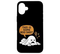 This Is Some Boo Sheet - Halloween Ghost Fell Funny Case for iPhone 16 Plus