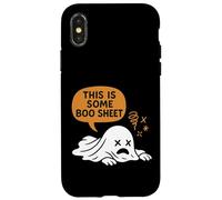 This Is Some Boo Sheet - Halloween Ghost Fell Funny Case for iPhone X/XS