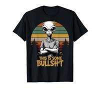 This is Some Bullshit Resident Funny Swearing Alien Science T-Shirt