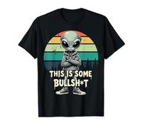 This is Some Bullshit Resident Funny Swearing Alien Science T-Shirt