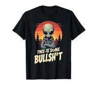 This is Some Bullshit Resident Funny Swearing Alien Science T-Shirt