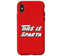 This is Sparta | Greece Greek War Movie Case for iPhone X/XS