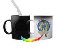 This is the Ass of a Killer Bella Novelty Magic Mug | Funny Novelty Magic Mugs for Coffee Tea 330ml
