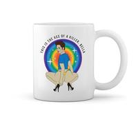 This is The Ass of a Killer Bella White Coffee Mug