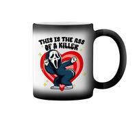 This is The Ass of A Killer Ghostface Black Magic Coffee Mug