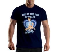 This is The Ass of Killer Bella Twilight New Men's Navy Blue T-Shirt Size S