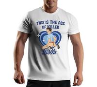 This is The Ass of Killer Bella Twilight New Men's White T-Shirt Size L