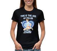 This is The Ass of Killer Bella Twilight New Women's Black T-Shirt Size L