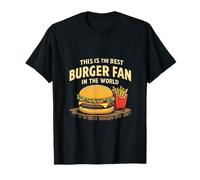 This Is The Best Burger Fan In The World Snack T-Shirt
