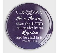 This Is The Day That The Lord Has Made Fridge Magnets with Quotes Refrigerator Magnets Glass Fridge Magnets for Whiteboard Kitchen Funny Sticker for Home Decoration Office Locker