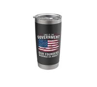 This is The Government Our Founders Warned Us About Patriot Stainless Steel Insulated Tumbler