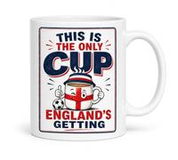 This is the Only Cup England's Getting Football Mug
