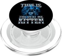 This Is The Real Kitten Alpha Wolf Meme Unhinged Cringe PopSockets PopGrip for MagSafe