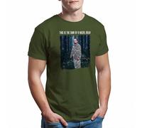 This is The Skin of A Killer Bella Meme Twilight Inspired Round Neck Men’s T-Shirt Militarygreen