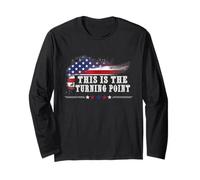 This is The Turning Point American Flag Long Sleeve T-Shirt