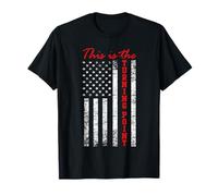 This is The Turning Point American Freedom USA Flag Men Gift T-Shirt