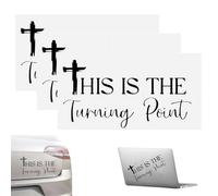 This is The Turning Point Charlie Kirk Sticker, Charlie Kirk Tribute Sticker, Vinyl Decal for Laptop, Tumbler - Courage, Conviction, Country