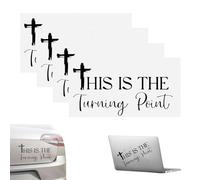 This is The Turning Point Charlie Kirk Sticker, Charlie Kirk Tribute Sticker, Vinyl Decal for Laptop, Tumbler - Courage, Conviction, Country