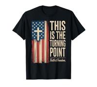 This is The Turning Point Patriotic Faith USA T-Shirt