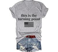 This is The Turning Point Shirt, This is The Turning Point T-Shirts V Neck for Women Man