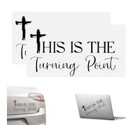 This is The Turning Point Stickers USA Charlie Kirk True American Hero Patriot Legend Car Bumper Stickers Decals,Freedom Silenced But Not Forgotten in Memory I Am Charlie Truck Laptop Sticker