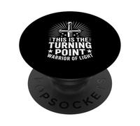 This Is The Turning Point Warrior Of Light Sword PopSockets Adhesive PopGrip