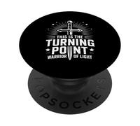 This Is The Turning Point Warrior Of Light Sword PopSockets Adhesive PopGrip