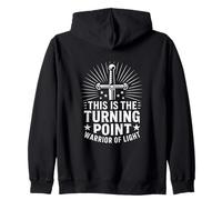 This Is The Turning Point Warrior Of Light Sword Zip Hoodie
