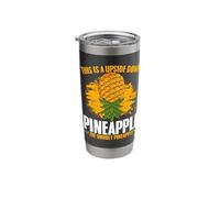 This is Upside Down Pineapple Swinger The Unholy Pineapple Stainless Steel Insulated Tumbler