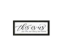 This Is Us Wall Decor: Decorations For Family Photo Wall - Rustic RV/Home Decor Signs - Family Wall Decor For Living Room Bedroom