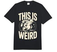 This is Weird Frog Backpack Absurd Humor Comfort Colors Adult Heavyweight T-Shirt