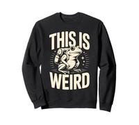 This Is Weird Frog Backpack Absurd Humor Sweatshirt