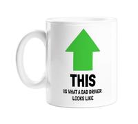 This is What A Bad Driver Looks Like Mug | Funny Mug for Friends, Brother, Son, Mum, Dad, Daughter, Any Bad Drivers, Funny Birthday Gift
